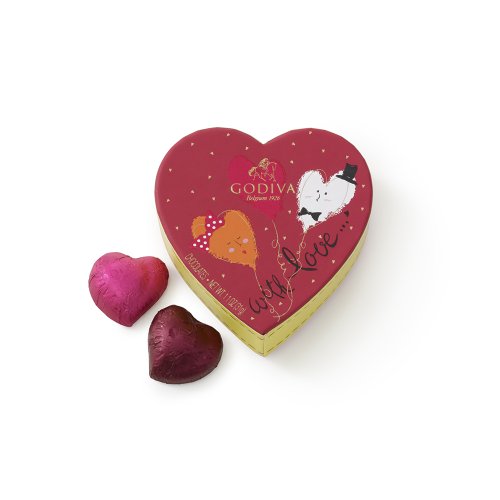 Godiva Chocolatier Valentines Day Mini Heart logo