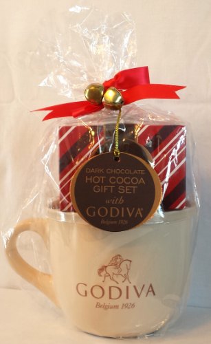 Godiva (dark Chocolate) Hot Cocoa & Collectible Godiva Mug Gift Set logo