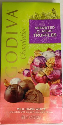 Godiva Easter Assorted Truffle Bag 4.25oz (3-pack) logo