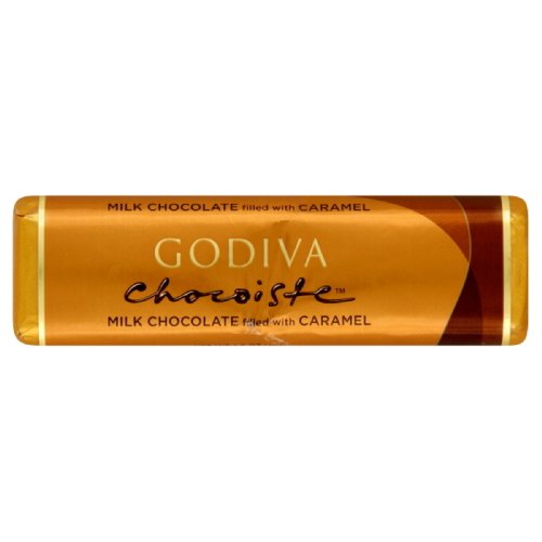 Godiva Milk Chocolate Caramel Bar, 1.5000-ounces (Pack of 8) logo