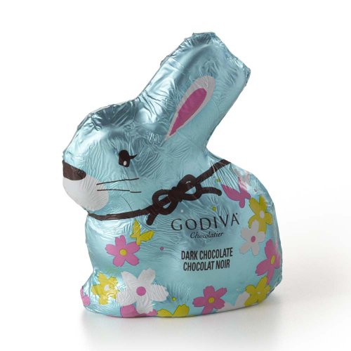 Godiva Spring Dark Chocolate Bunny 2.25oz (4-pack) logo