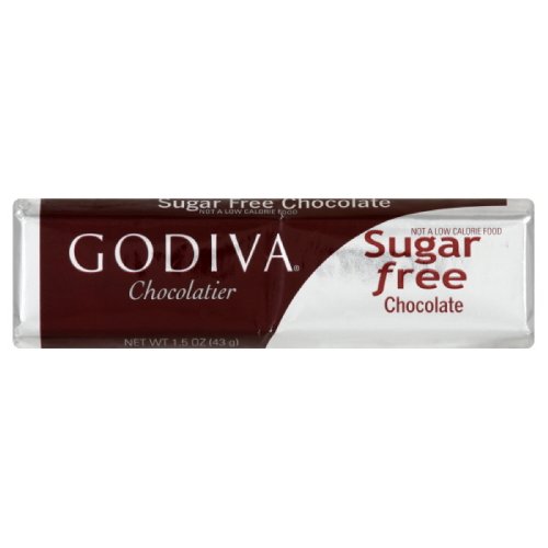 Godiva Sugar Free Milk Chocolate Bar, 1.5-ounces (Pack of 8) logo