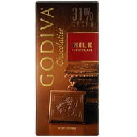 Godiva Tablet Bar – Milk Chocolate (Pack of 10) logo