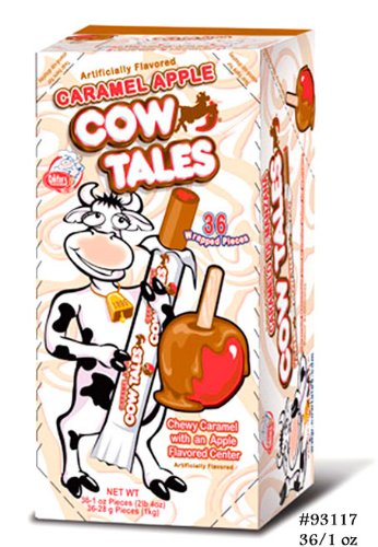 Goetze Caramel Apple Cow Tale, 1 Ounce — 36 Cartons. logo