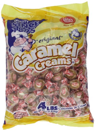 Goetze’s Caramel Creams Candy Bag, 64 Ounce logo