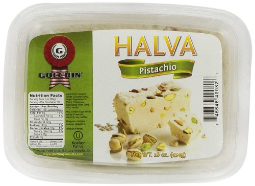 Golchin Halva With Pistachio, 16 Ounce Container (Pack of 3) logo