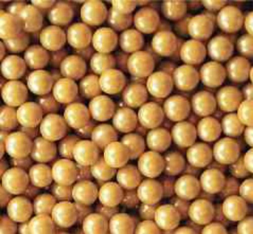 Gold Sugar Candy Beads 5lb Bag logo