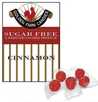Golden Farm Candies, Sugar Free Hard Candy Hot Cinnamon, 3.25 Oz 1 Bag logo