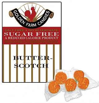 Golden Farm Sugar-free Butterscotch Candies logo