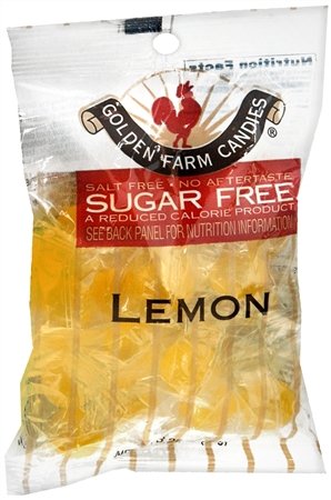 Golden Farm Sugar Free Candies Lemon 3.25 Oz [case Of 6] logo