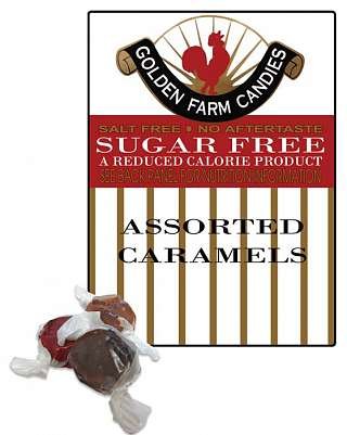 Golden Farm Sugar-free Chewable Candies – Assorted Caramels logo