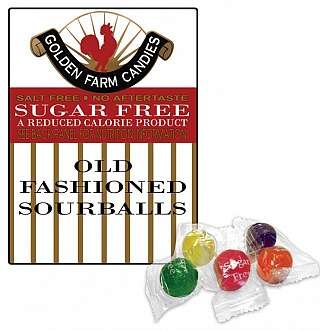 Golden Farm Sugar-free Hard Candies – Old Fashioned Sour Balls logo