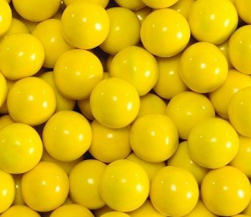 Golden Yellow Sixlets Candy 1lb Bag logo