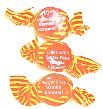 Golightly Caramels, 1 Lb, Sugar Free, Chewy, Individually Wrapped (about 65 Pcs) logo