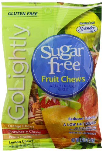 Golightly Sugar Free Fruit Chews, 2.75 ounce Bags (Pack of 12) logo