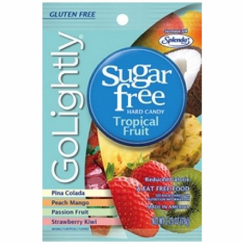 Golightly Sugar Free Tropical Fruit Candy (12×2.75 Oz) logo