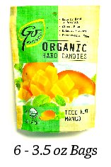 Gonaturally Iced Mint Mango Organic Candy (6 – 3.5 Oz) logo