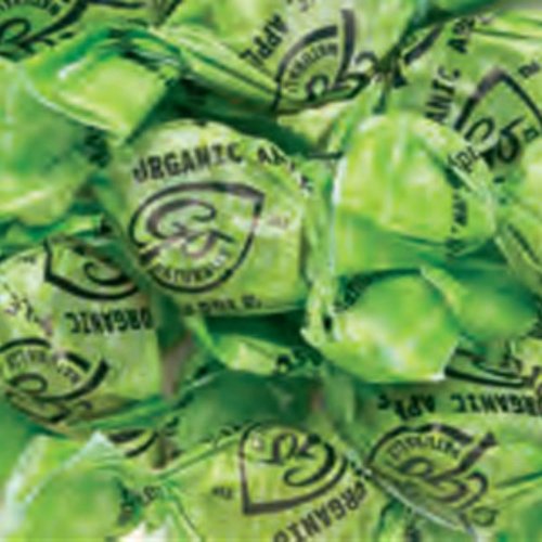 Gonaturally Organic Apple Hard Candy 1lb Bag logo