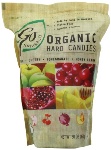 Gonaturally Organic Assorted Gluten Free Hard Candies, 30 ounce Bag logo