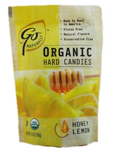 Gonaturally Organic Hard Candies – Honey Lemon (1 X 3.5 Oz) logo