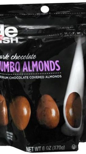 Good & Delish Dark Chocolate Jumbo Almonds logo