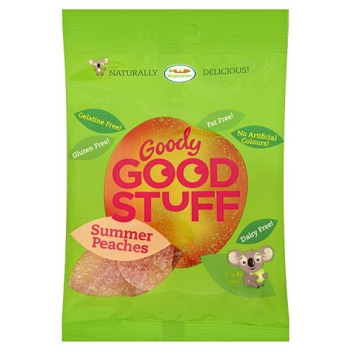 Goody Good Stuff Summer Peaches, 3.5 ounce Bags (Pack of 12) logo