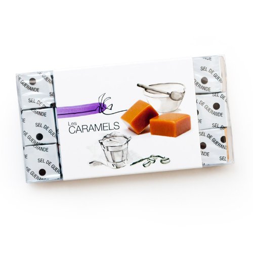 Gourmet Caramels With French Fleur De Sel Of Guerande 18pc logo