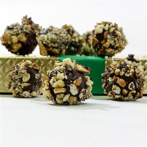 Gourmet Guinness Irish Stout & Pretzel Chocolate Truffles – 1lb Gift Box logo