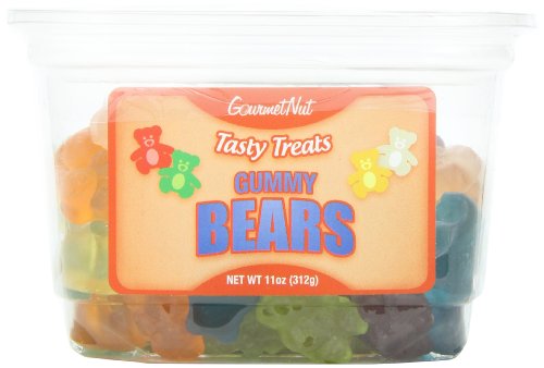 Gourmet Nut Tasty Gummy Bears Treats, 11 Ounce (Pack of 12) logo