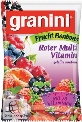 Granini Fruit Candies Red Multivitamin logo