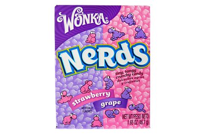 Grape and Strwberry Nerds, 36 Packs(1.65oz Each Pack) logo