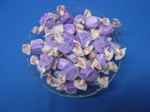 Grape Flavored Taffy Town Salt Water Taffy 2 Pound logo