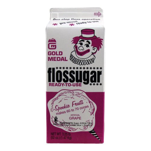 Grape Flossugar, 6-1/2 Gallon Cartons / Case logo