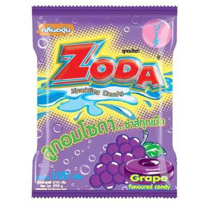 Grape Speaking Candy – Flavoured Candy 270 Grams (100 Tablets/pack.) logo