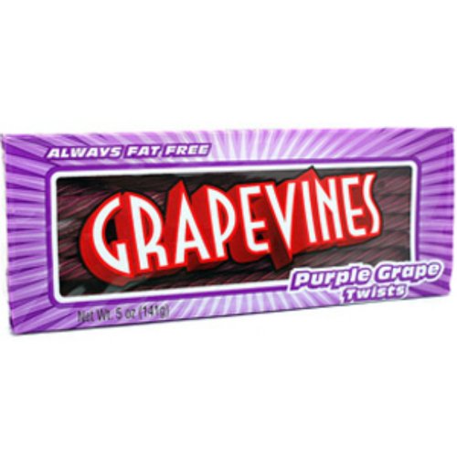 Grape Vines Purple Grape Twists 5 Ounce King Size Theater Pack 1 Tray logo