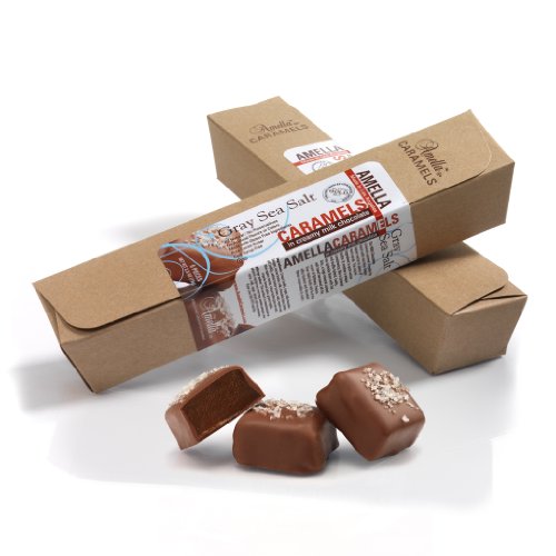 Gray Sea Salt Caramels In Milk Chocolate, 5.6 Ounces, 2 Packs, 6 Pcs/pack logo