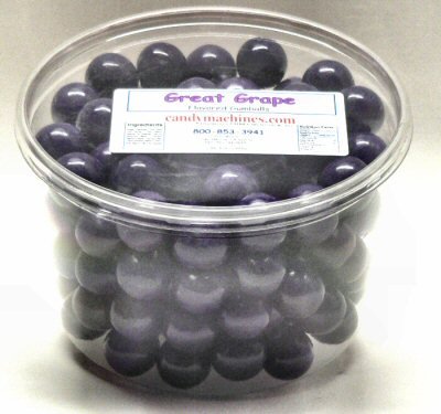 Great Grape – Tub Of Gumballs – 4866-t logo