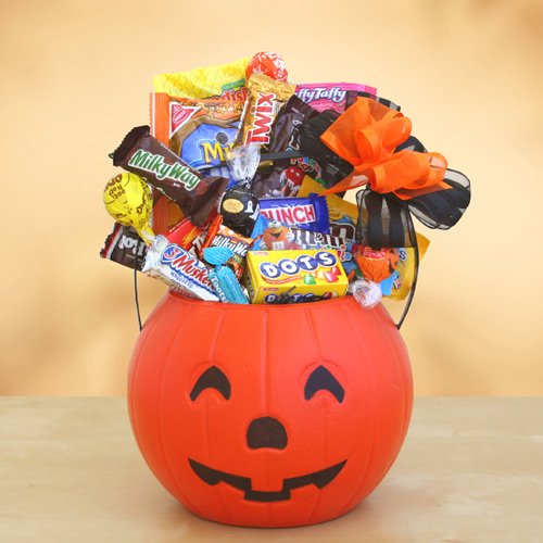 Great Pumpkin! | Fun Halloween Candy Gift Basket For Kids logo