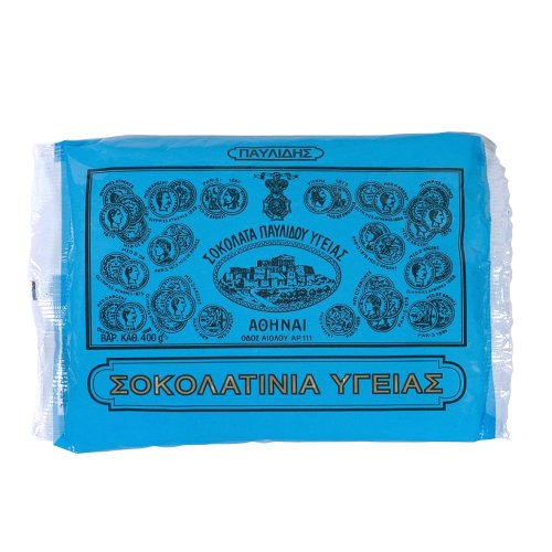 Greek Traditional Bitter Chocolate Minis Bag 400gr Pavlidis logo