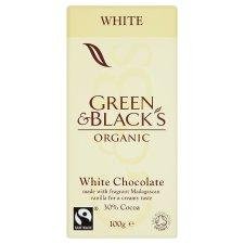 Green and Black’s Organic White Chocolate 100g – Pack of 6 logo