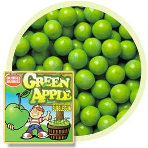 Green Apple 1 Gumballs, 1lb logo