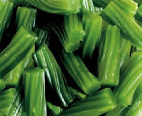 Green Apple Australian Licorice Nuggets 1lb Bag logo