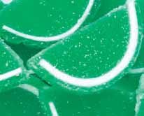 Green Apple Fruit Jell Slices 1lb Bag logo