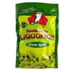 Green Apple Licorice Bits 7oz Licorice Bits By Kookaburra Pacifics logo