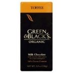 Green & Black Milk Choc Toffee 34% Cocoa (10×3.5 Oz) logo