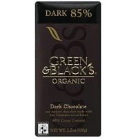 Green & Blacks Dark Chocolate 85% Cocoa (10×3.5oz) logo