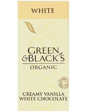 Green & Black’s Organic White Chocolate 100g logo