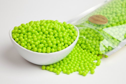 Green Sugar Candy Beads (1 Pound Bag) logo