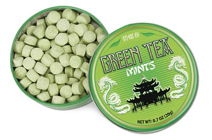 Green Tea Mints logo