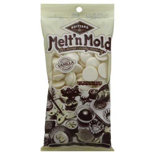 Guittard Melt and Mold Chocolate, Vanilla, 12 Ounce logo